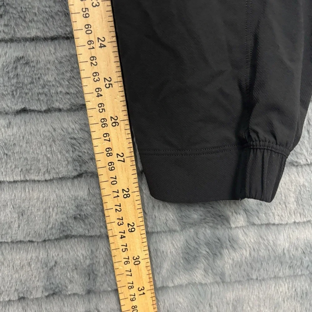 Lululemon Mens Black Athletic Joggers Drawstring Waist Tapered Training Pants